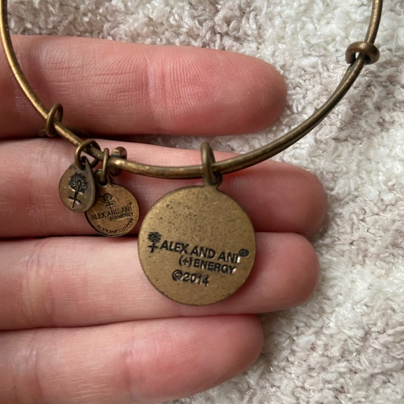 Alex and Ani initial L bracelet - Picture 3 of 4